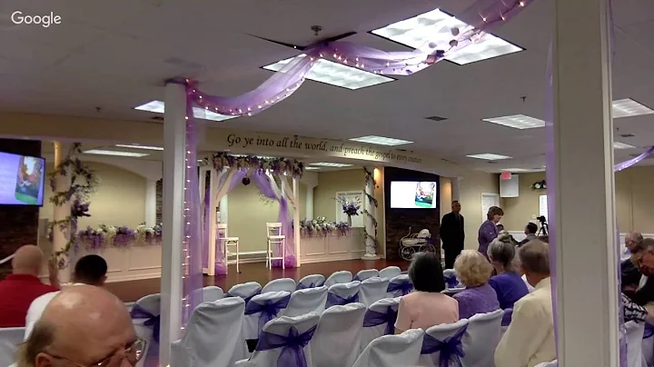April and Luke Donley wedding day