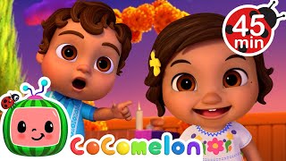 Nina's Dia De Los Muerto Celebration!   More Nina's Familia! | CoComelon Nursery Rhymes & Kids Songs