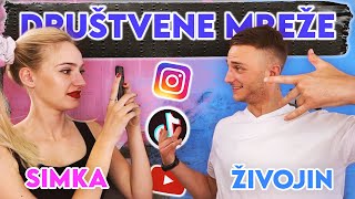 SIMKA I ZIVOJIN OTVARAJU INSTAGRAM,TIKTOK i FACEBOOK!