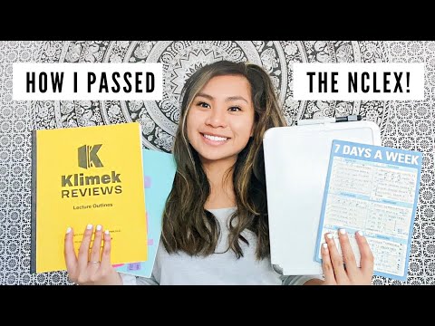 HOW I STUDIED FOR THE NCLEX-RN IN 2020| U-World, Mark Klimek, my study routine, tips &amp; advice