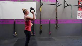Bottoms Up Kettle Bell Hold