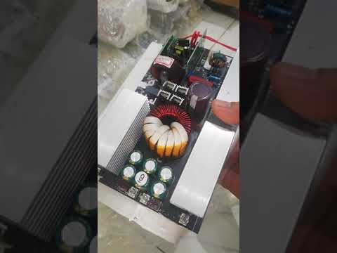 Video Mạch inverter 24v 3000w biến áp xuyến và sạc Pin 4s/3s... - youtube