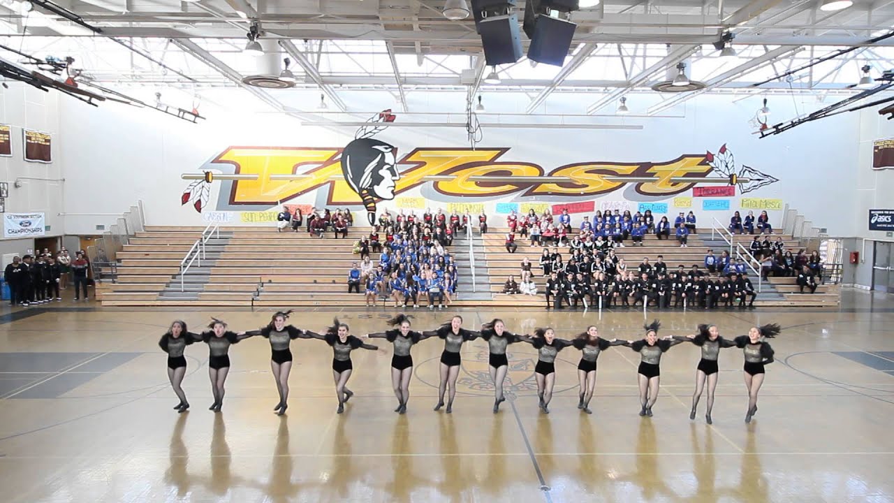 West Covina Dance Drill 2015 YouTube