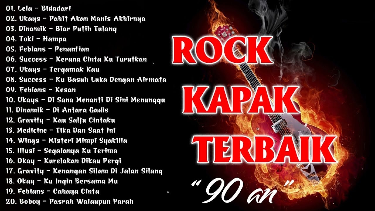 Lagu Slow Rock Malaysia 90-an Terbaik - Rock Kapak Lama Terbaik dan Terpopuler 90-an - Lela - Ukays