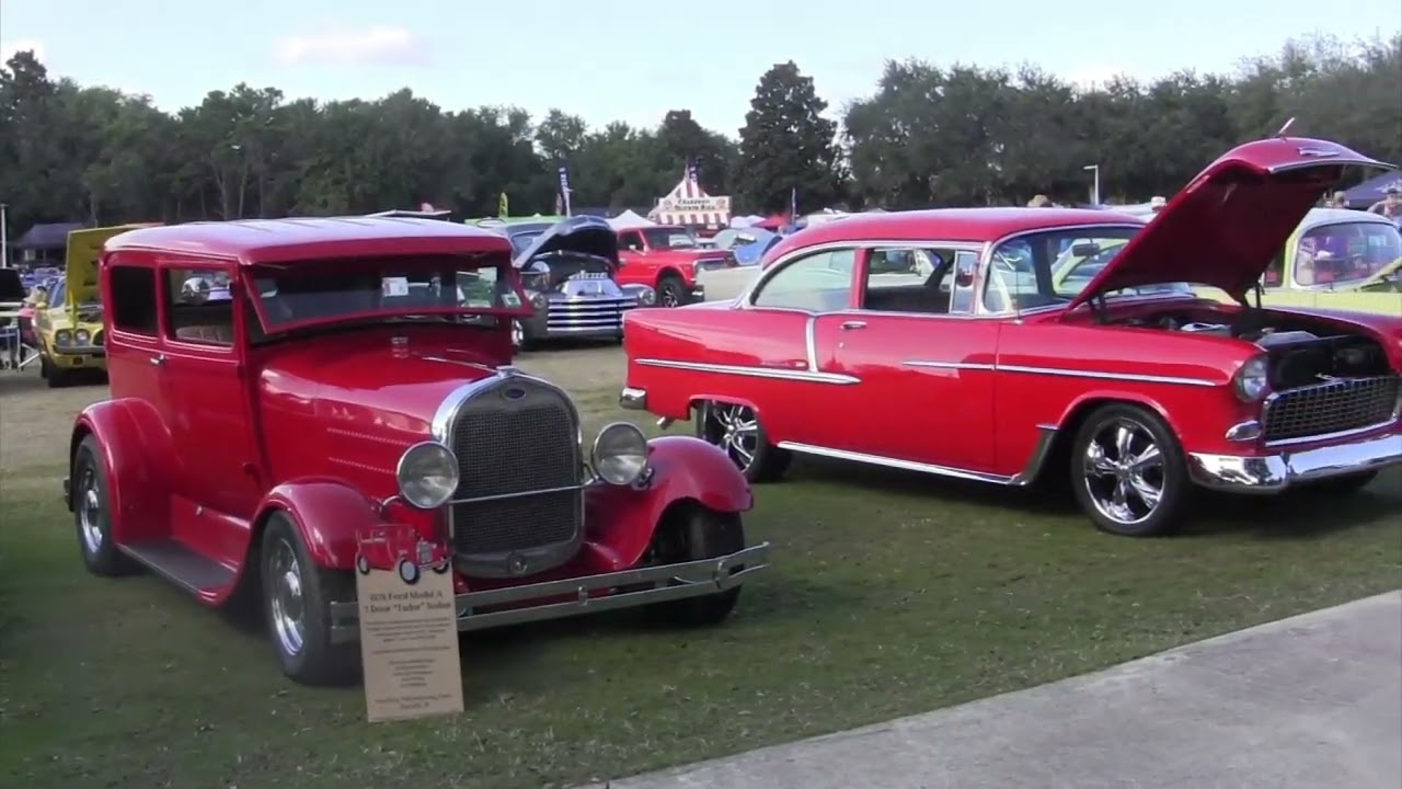 Panama City Beach FL USA Emerald Coast Cruise in Auto show 11/6/2025