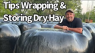 Hay Storage Hacks:  Wrapping Tips You Need