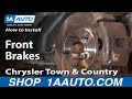 How to Replace Brakes 2001-07 Chrysler Town Country