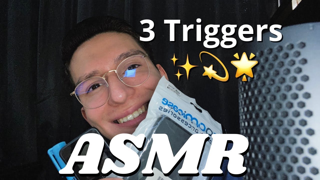 Asmr haciendo 3 triggers 💫🌟 | César Asmr - YouTube