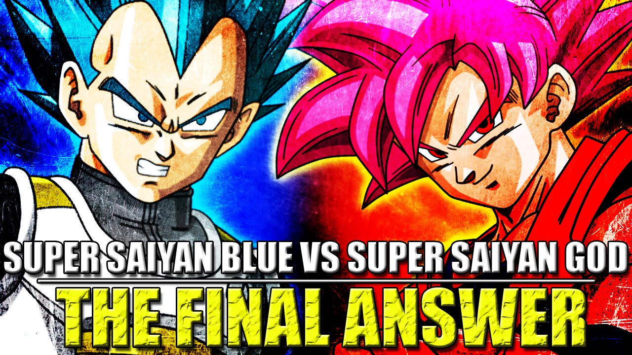 Super Saiyan God vs Super Saiyan Blue - Which is Stronger? | Updated
