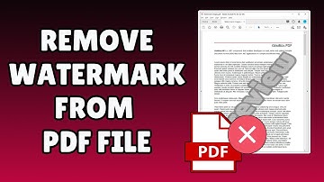 How to Remove Watermark from PDF File for Free (2024 Guide)