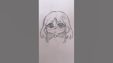 Chibi tutorial #art #shorts #drawing #sketch
