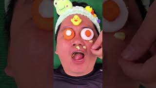 Duck, Bubabubo, Blueberries, Appetizers And Delicious Pastries