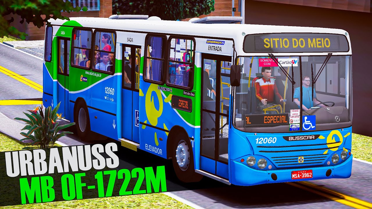 Busscar Urbanuss 1998 MB OF-1722M | Mapa Buracika - Proton Bus Mods