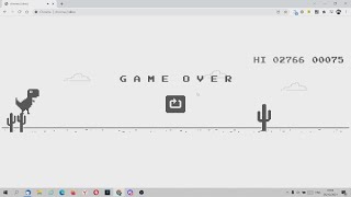 Как включить игру Динозаврик в браузере Хром. screenshot 5