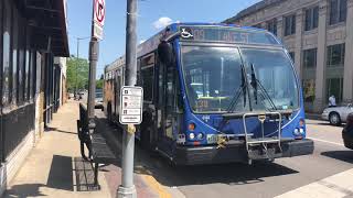Pace Bus: Elmhurst Metra Bound 2013 ENC/Eldorado National Axess BRT 6368 @ 5th Ave & Lake St.