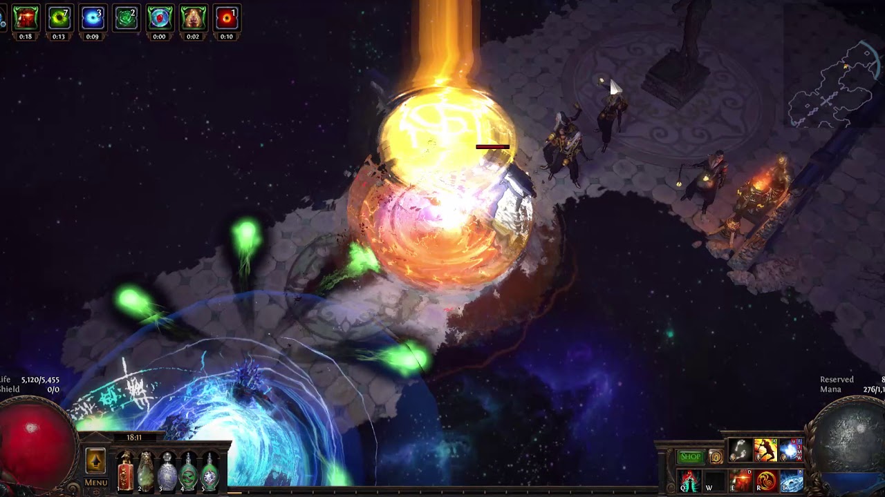 [3.5 betrayal] Flicker Strike vs Shaper