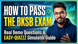 How To P The Bksb Exam Real Demo Questions & Easy-Quizzz Simulator Guide