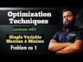 Single Variable Optimization| Application Problem #01| #calculus #optimization @Xpertmaths19