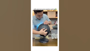 LED spherical screen seamless splicing#Milestrong