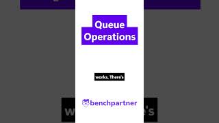 Queue Operations Explained Simply ⚡#Queue #DSA #Coding #Programming #Shorts