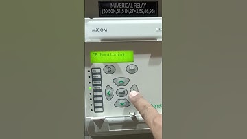 HOW CHECK FAULT RECORD IN SCHNEIDER P127 RELAY  #schneider #p127relay #micomrelay #shorts #abb #lnt