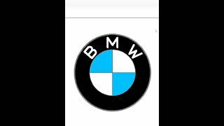 Drawing #bmw logo in pythonturtle 👌💯#turtlegraphics #short #shorts #youtubeshorts #python