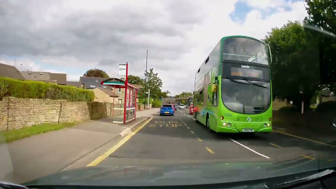 LEEDS HORSFORTH TEST ROUTE LATEST PARK ON RIGHT