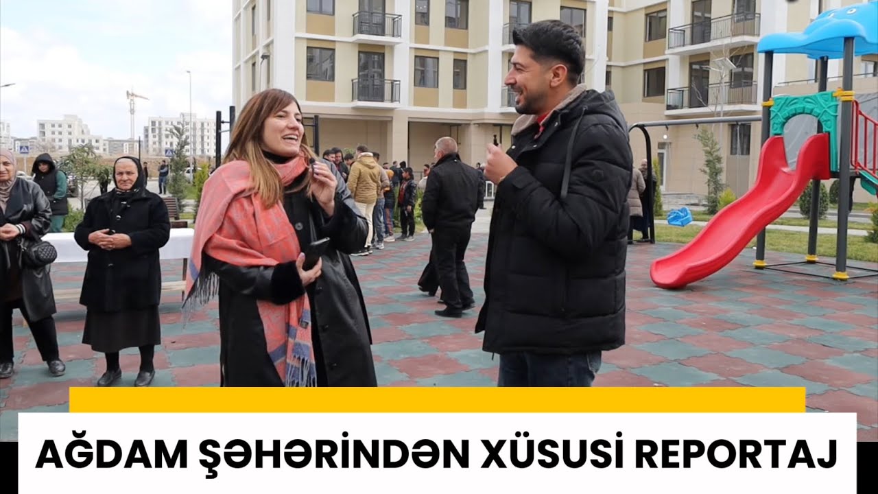 Ağdam Şəhərindən xüsusi reportaj - Şəhərə növbəti köç başladı - Həmin görüntülər