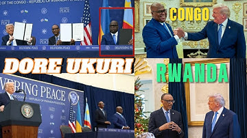 PEREZIDA KAGAME NA TSHISEKEDI BASINYE AMASEZERANO|BUSINES Y