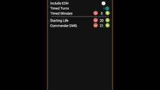 Life Counter for MTG + Stats Creating a new game screenshot 4