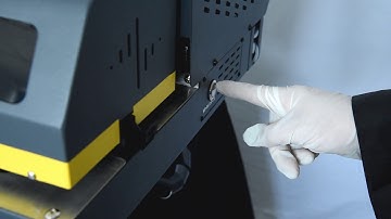 Step2 Machine function explaination - FOCUS VEGA-JET direct to garment printer