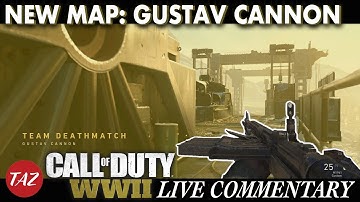 NEW MAP: GUSTAV CANNON | Call of Duty: WWII Multiplayer