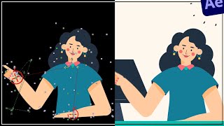 Explainer Character Animation | DUIK BASSEL 2 | After Effects Tutorials