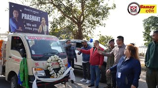 स्व० प्रशान्त तामाङ्गको पार्थिव शरीर परीवारलाई सुम्पे।