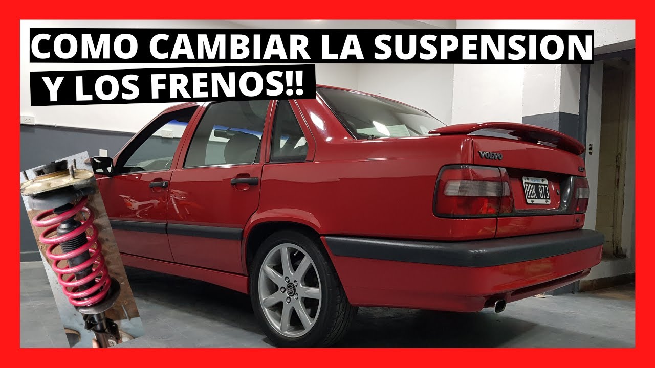 Instalando NUEVO KIT de SUSPENSIÓN y FRENOS para el VOLVO 850 T5