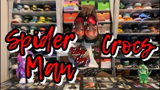 SpiderMan (Miles Morales) Echo clogs x Crocs Review + on foot