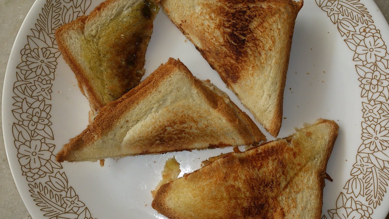 Bread Sandwich, Indian Recipe, Vegetarian Sandwich YouTube