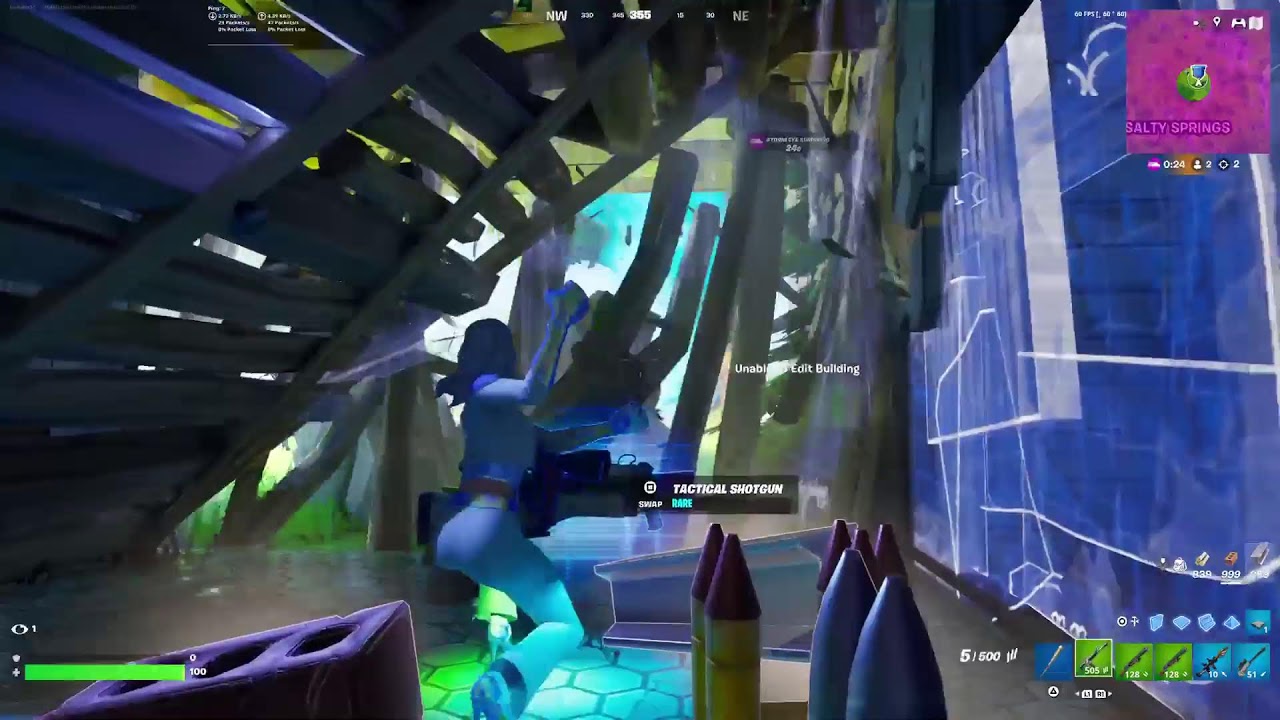 Playing OG Fortnite and using simple edit until i win a solo game - YouTube