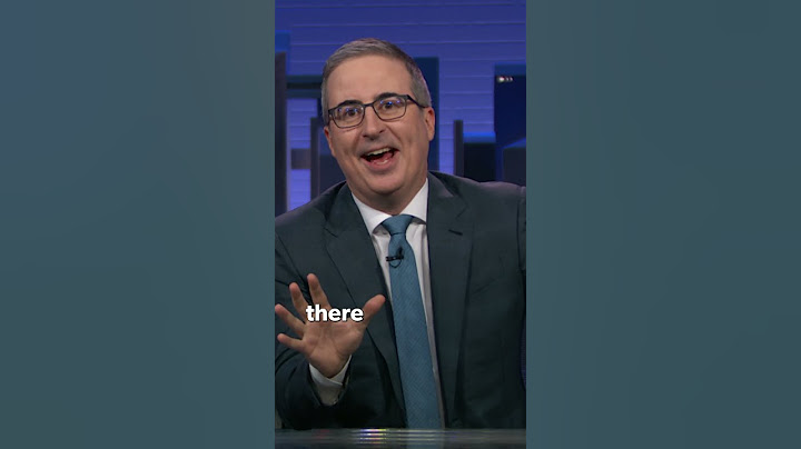 Coolest protester of all time becomes instant icon | Last Week Tonight with John Oliver | BINGE