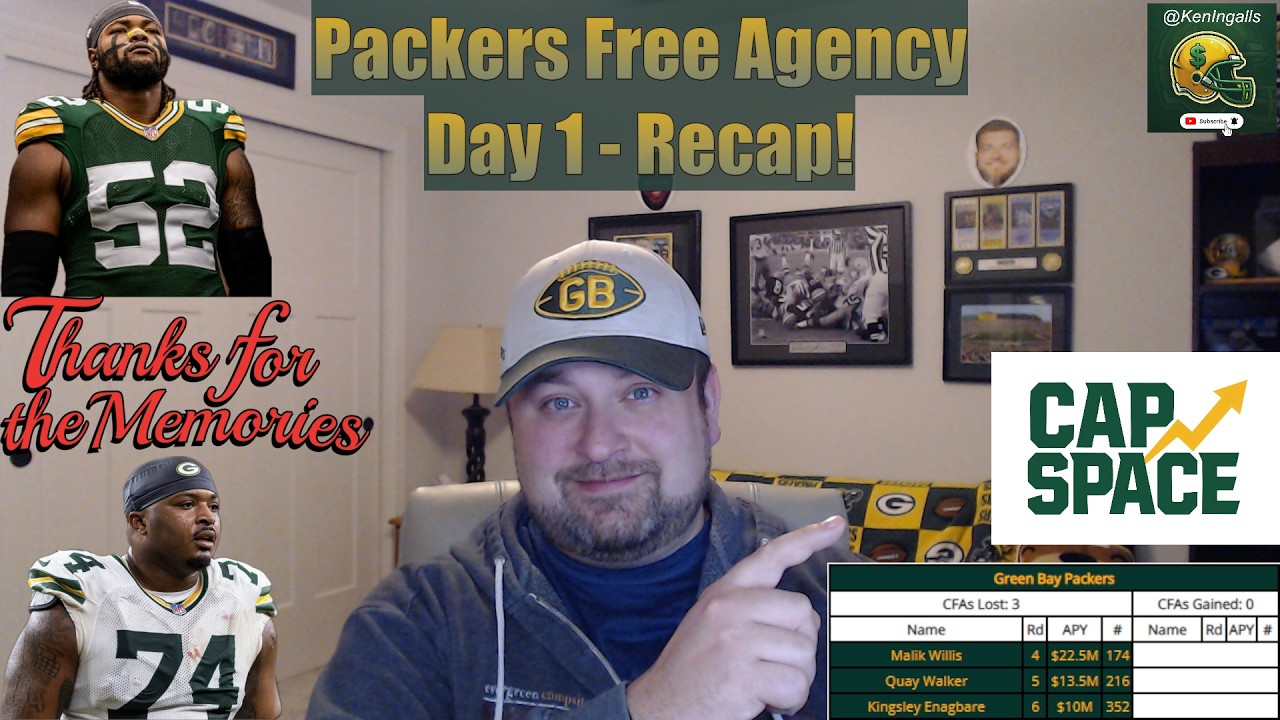 Episode 10 - Packers Free Agency - Day 1 Recap!