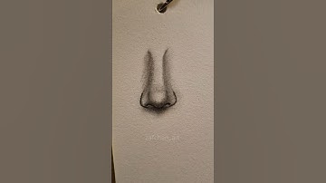 Nose tutorial ✨️ #drawing #nose #tutorial #sketch #shorts