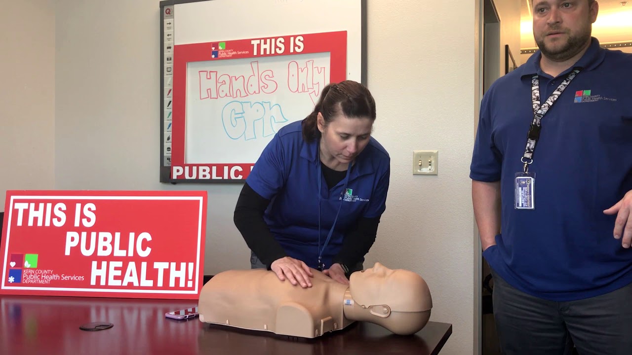 Hands Only CPR - Public Health Week video phone beyonce mp3