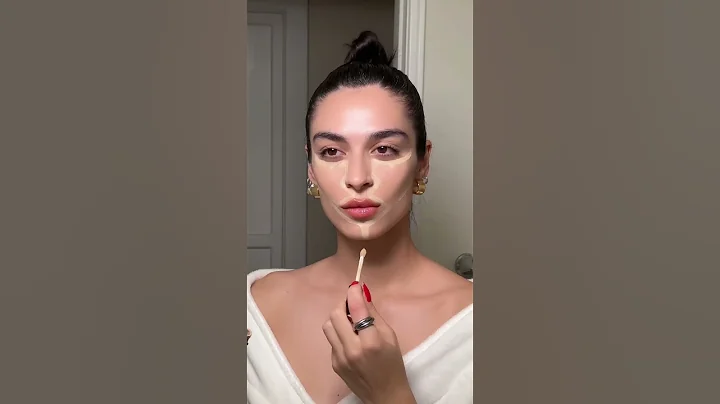 Yes, I don’t use foundation just my concealer 😁🌸 makeuphacks #contouring #contouringhacks ￼