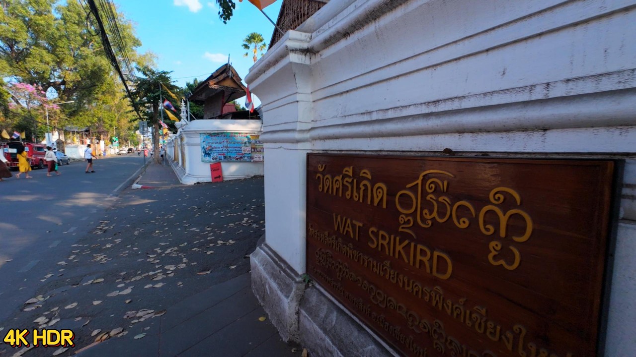 【4K HDR】Chiang Mai Old City Walking Tour 🇹🇭 The Side Tourists Miss | No Music, Real Street Sounds