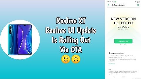 Realme XT Realme UI Update 😍 | Realme XT Android Version 10 | Realme UI Update ~ RJ 🥰