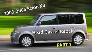 Repairing A Head Gasket | Scion XB 2003-2006 Part 1