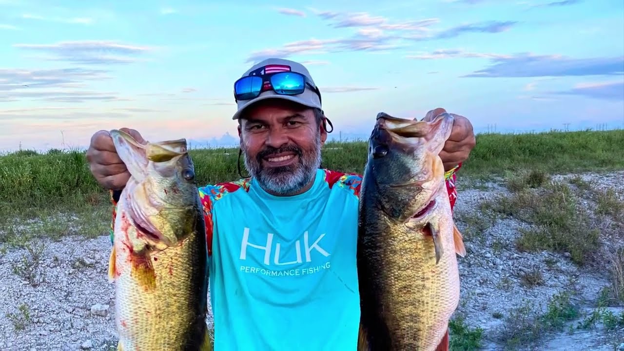 Big bass on a square bill!