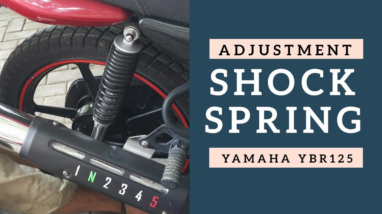 Shock Adjustment Yamaha YBR 125/125G YouTube