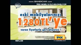 Kanal 7 - Reklam Arası Başlıyor Örnek Görseli (Eylül 2010-İpek Mobilya) Resimi