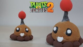 How To Make Potato-Mine With Air Clay (Plants vs Zombies Characters)